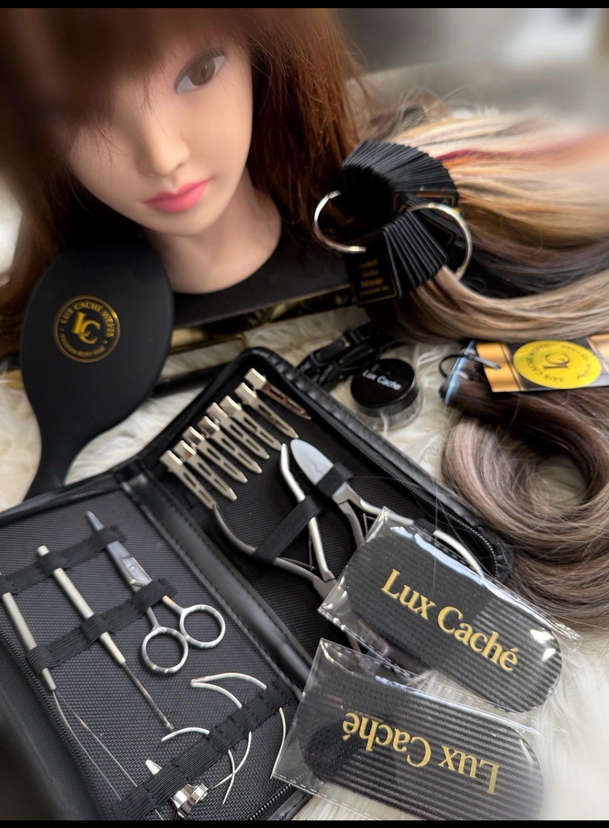 Lux Caché Winged Weft Professional Installation Course  Plus Kit